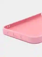 Пудровый силиконовый чехол Silicone Case с защитой камер для iPhone 13 Pro Max, 14 Pro Max