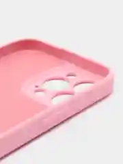 Пудровый силиконовый чехол Silicone Case с защитой камер для iPhone 13 Pro Max, 14 Pro Max
