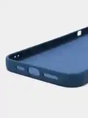 Синий силиконовый чехол Silicone Case с защитой камер для iPhone 13 Pro Max, 14 Pro Max