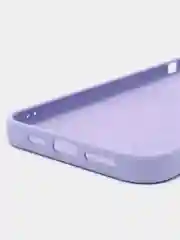 Сиреневый силиконовый чехол Silicone Case с защитой камер для iPhone 13 Pro Max, 14 Pro Max