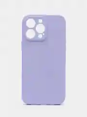 Сиреневый силиконовый чехол Silicone Case с защитой камер для iPhone 13 Pro Max, 14 Pro Max