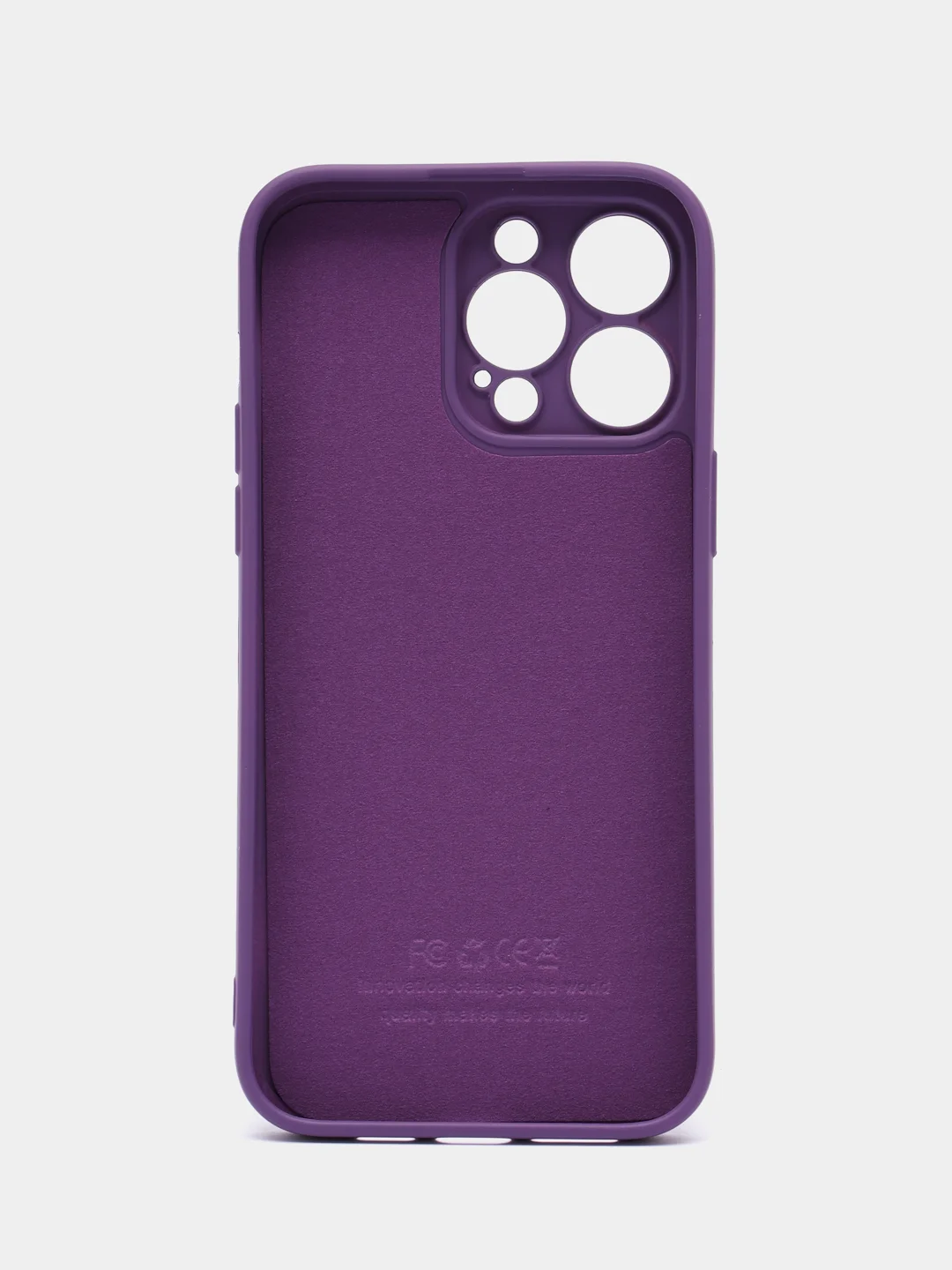 Фуксия силиконовый чехол Silicone Case с защитой камер для iPhone 13 Pro Max, 14 Pro Max