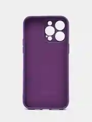 Фуксия силиконовый чехол Silicone Case с защитой камер для iPhone 13 Pro Max, 14 Pro Max