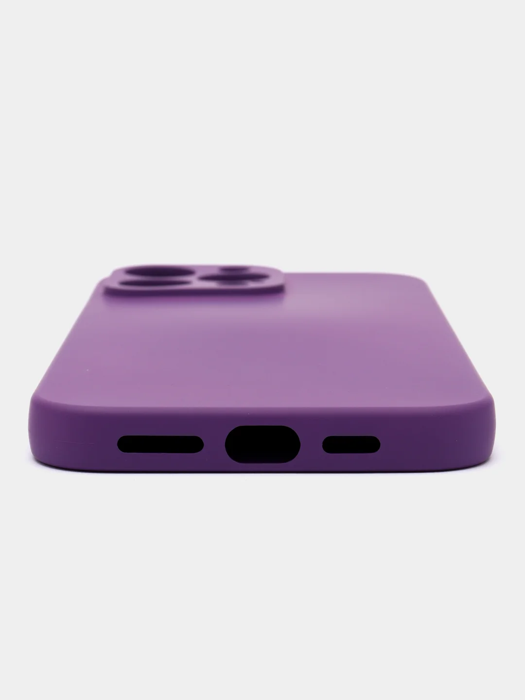 Фуксия силиконовый чехол Silicone Case с защитой камер для iPhone 13 Pro Max, 14 Pro Max