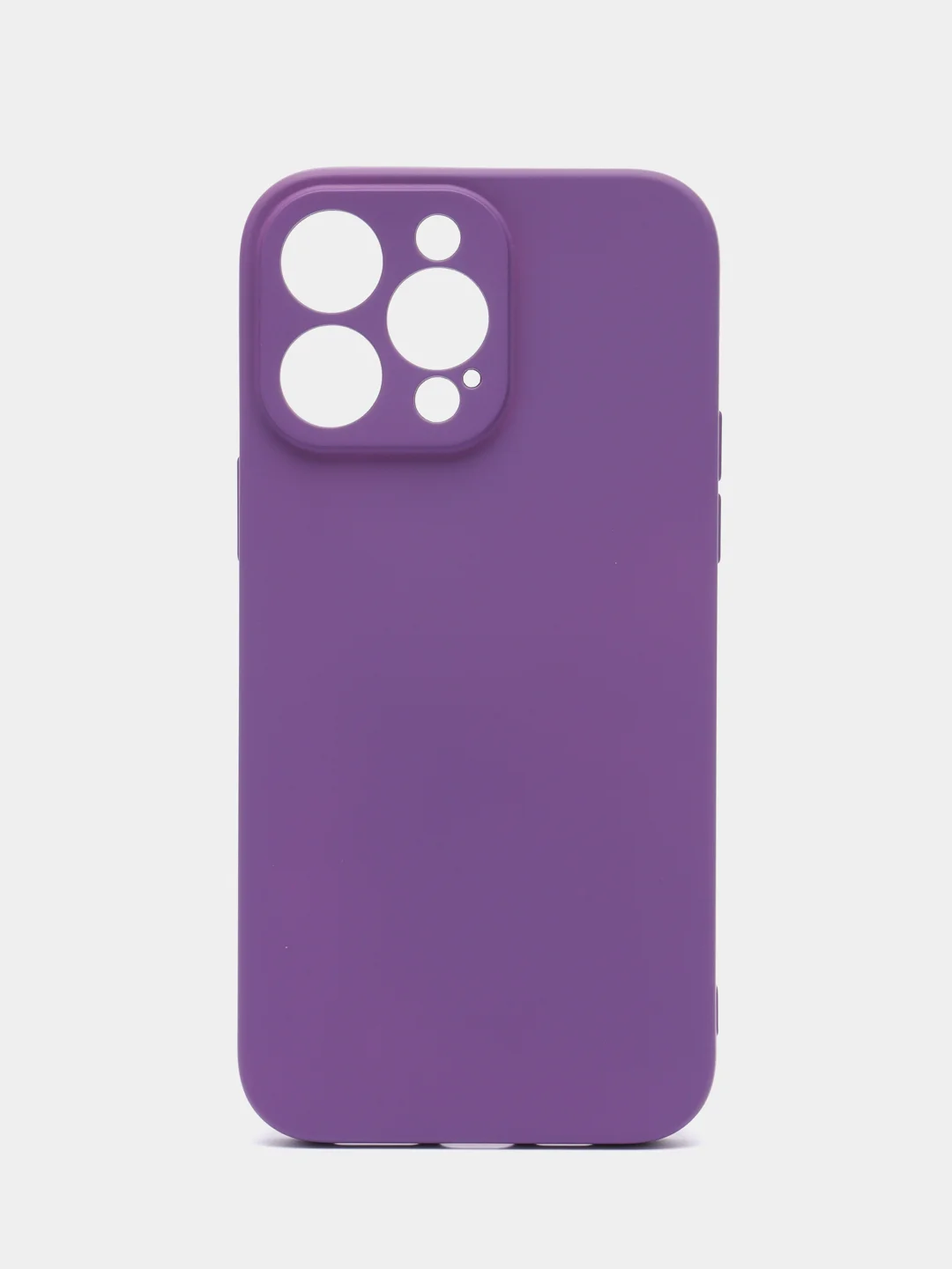Фуксия силиконовый чехол Silicone Case с защитой камер для iPhone 13 Pro Max, 14 Pro Max