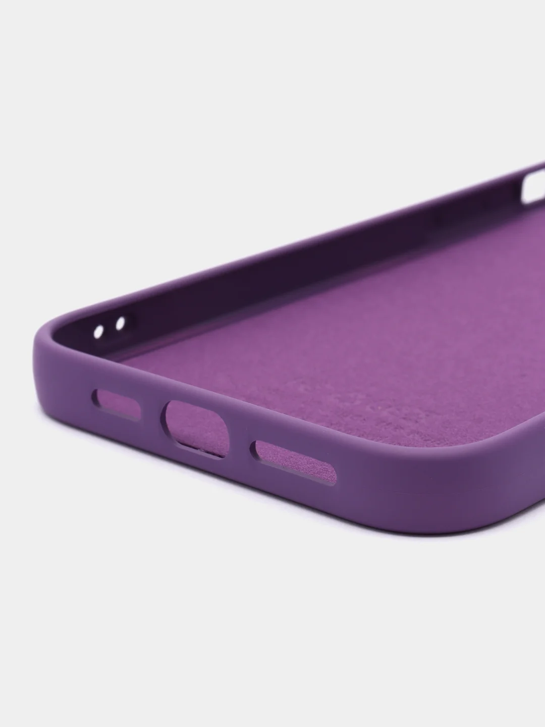 Фуксия силиконовый чехол Silicone Case с защитой камер для iPhone 13 Pro Max, 14 Pro Max