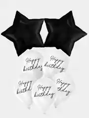 Набор из шаров "Happy birthday" 7 штук