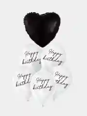 Набор из шаров "Happy birthday" 7 штук