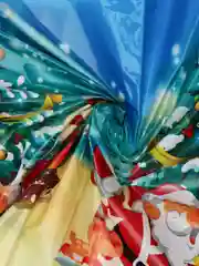 Алый скатерть Новый Год