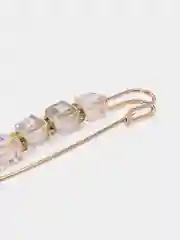 Прозрачный брошь женская "Булавка"