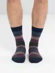 Синий носки шерстяные, новогодние, зимние, мужские
