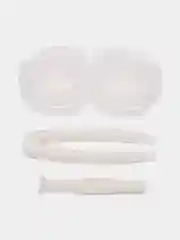 Белый контейнер для линз, дорожный