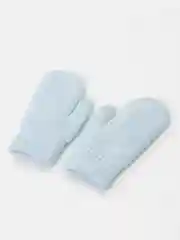Белый варежки зимние, подростковые, детские варежки, с подкладом