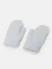 Серебряный варежки зимние, подростковые, детские варежки, с подкладом