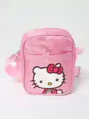 Сумка блестящая через плечо Hello Kitty десткая