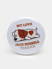Значок "Jack Russel Terrier", 25 мм