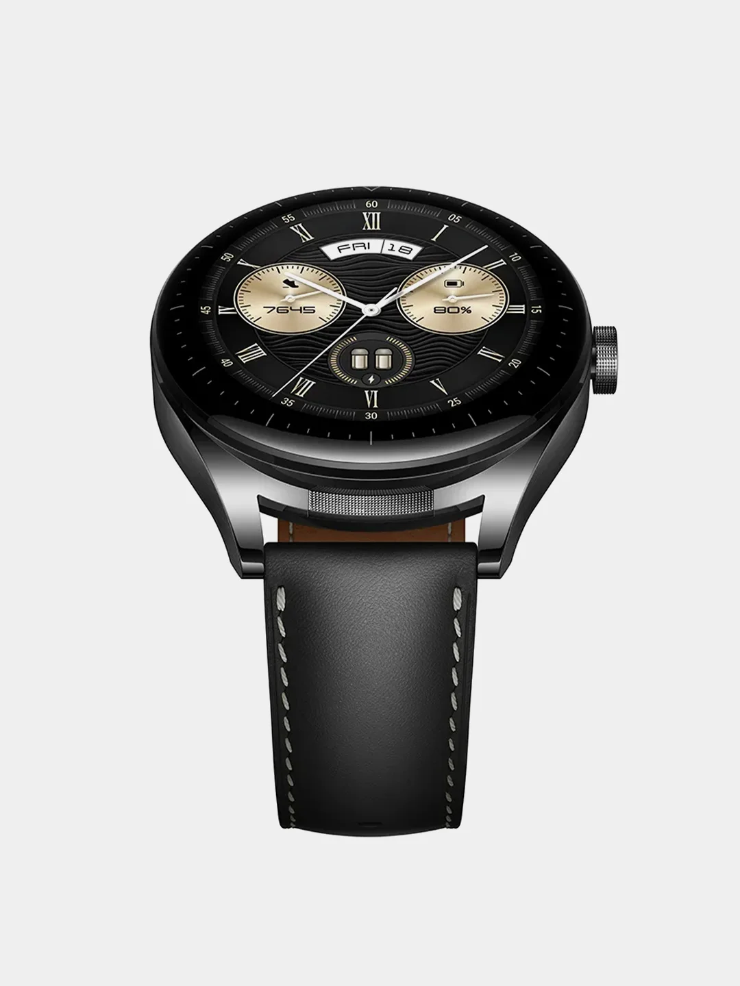 Черный смарт-часы Huawei Watch Buds, 46 mm