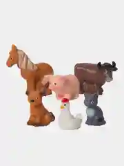 Набор игрушек ПВХ Весна Домашние животные, 6 фигурок