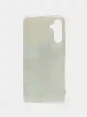 Бирюзовый чехол для Samsung Galaxy A34 / Самсунг Галакси А34, силиконовый, с рисунком