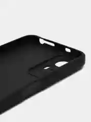 Черный чехол для Redmi Note 12S, Редми Нот 12С, силиконовый, матовый