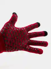 Бордовый перчатки демисезонные мужские, женские, для экрана сенсорные  touch screen