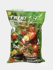 Торфогрунт "Удмуртторф", для томатов, перцев, баклажанов", 10 л