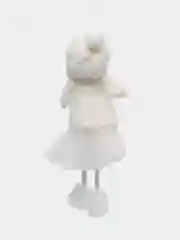 Белый елочная игрушка, новогодняя игрушка, ангел
