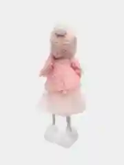 Пастельно-коралловый елочная игрушка, новогодняя игрушка, ангел