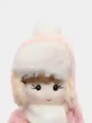 Пастельно-коралловый елочная игрушка, новогодняя игрушка, ангел