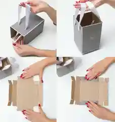 Коробка складная "Счастье"