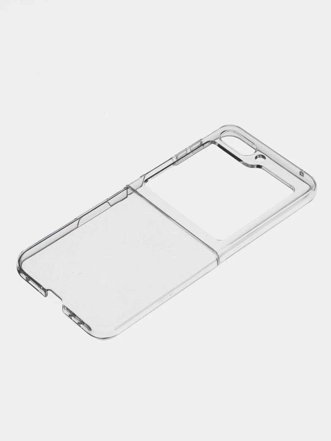 Прозрачный чехол на Samsung Galaxy Z Flip 4 / 5 , Самсунг Галакси, Пластиковый