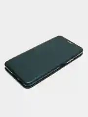 Зеленый чехол книжка Xiaomi POCO F3, POCO M3, POCO X3 NFC, POCO X3 PRO с функцией подставки