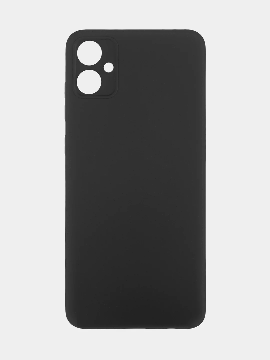 Черный чехол Samsung Galaxy A05, A05s, матовый, прозрачный, ROSCO силиконовый, с защитой камер
