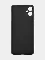 Черный чехол Samsung Galaxy A05, A05s, матовый, прозрачный, ROSCO силиконовый, с защитой камер