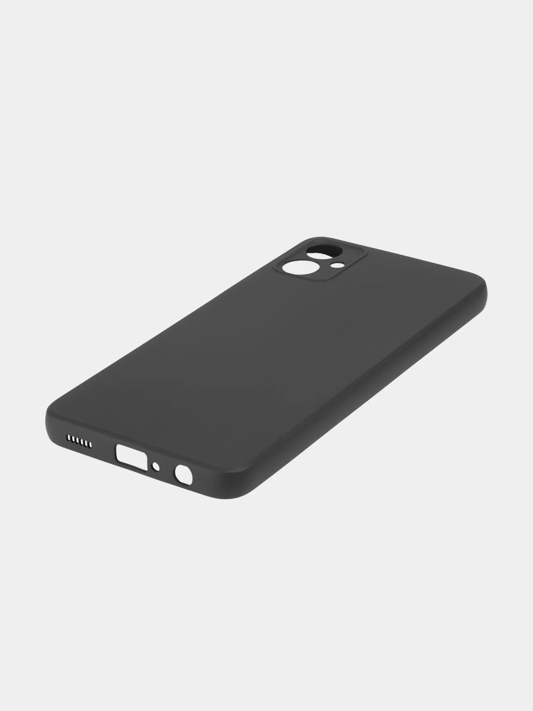 Черный чехол Samsung Galaxy A05, A05s, матовый, прозрачный, ROSCO силиконовый, с защитой камер
