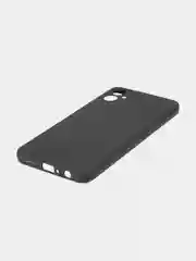 Черный чехол Samsung Galaxy A05, A05s, матовый, прозрачный, ROSCO силиконовый, с защитой камер