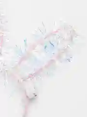Конфетный ободок новогодний светящийся Ушки кролика