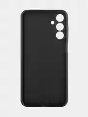 Черный чехол для Samsung Galaxy A15 силиконовый Rosco матовый / прозрачный тонкий с защитой камер