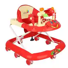 Красный ходунки музыкальные "Игротека с игровой панелью"