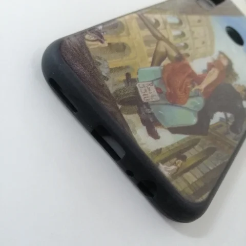 Чехол силиконовый с рисунком Honor 9C