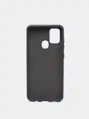 Синий меланж чехол Накладка "Soft-touch" с перфорацией для Samsung A01/A20/A21S/A41/A60/A71/A81/A91