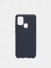 Синий меланж чехол Накладка "Soft-touch" с перфорацией для Samsung A01/A20/A21S/A41/A60/A71/A81/A91