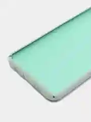 Бирюзовый чехол Накладка "Soft-touch" с перфорацией для Samsung A01/A20/A21S/A41/A60/A71/A81/A91