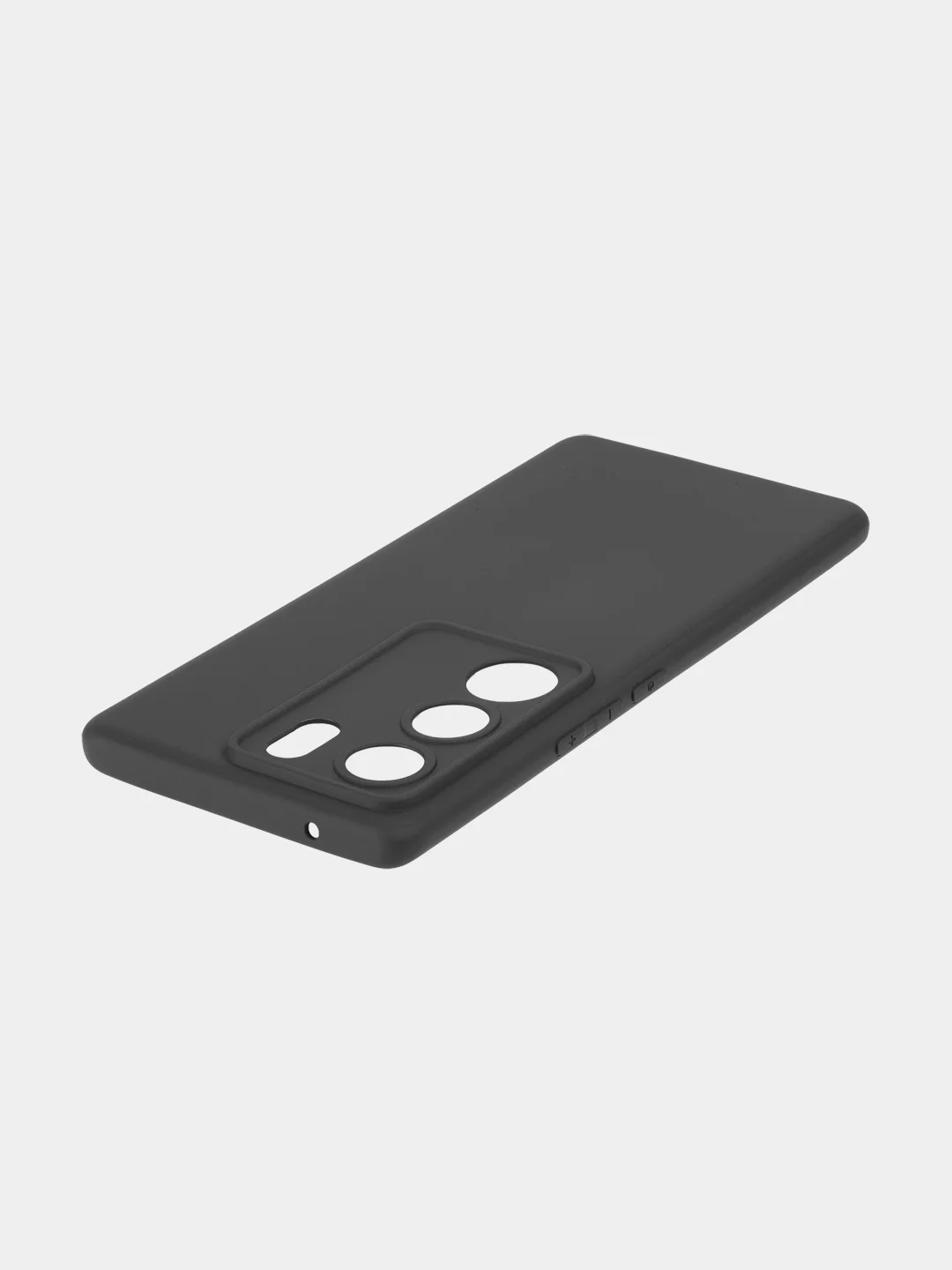 Черный чехол для Vivo V29 матовый, прозрачный Rosco, силиконовый, с защитой камер