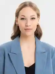 Зеленый светящиеся серьги