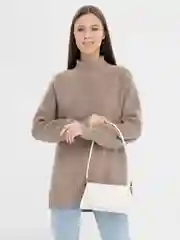 Белый женская сумка