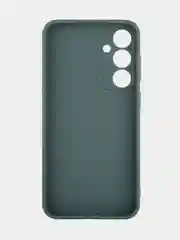 Тёмно-зелёный чехол для Samsung Galaxy S23 FE силиконовый ROSCO матовый / прозрачный с защитой камер
