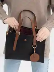 Черный повседневная женская сумка