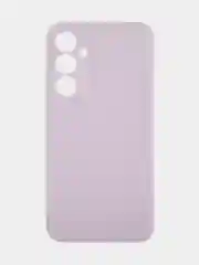 Фиолетовый чехол для Samsung Galaxy S23 FE силиконовый ROSCO матовый / прозрачный с защитой камер