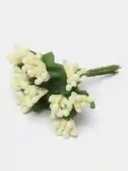 Бежевый букет тычинок, с сахарными вставками